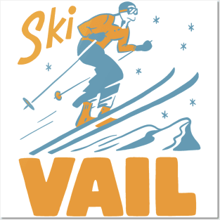 Ski Vail Colorado Posters and Art
